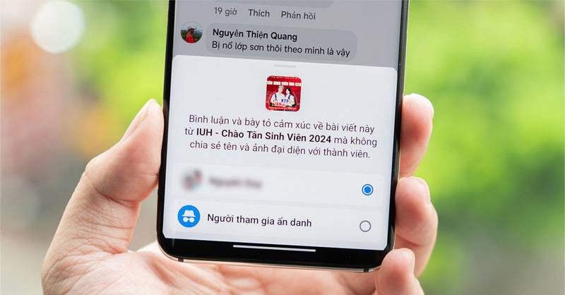 Cách bật tính năng comment ẩn danh trên Facebook nhanh nhất