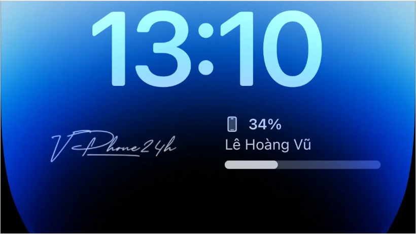 Cách để chữ ký trên màn hình khóa iPhone đơn giản