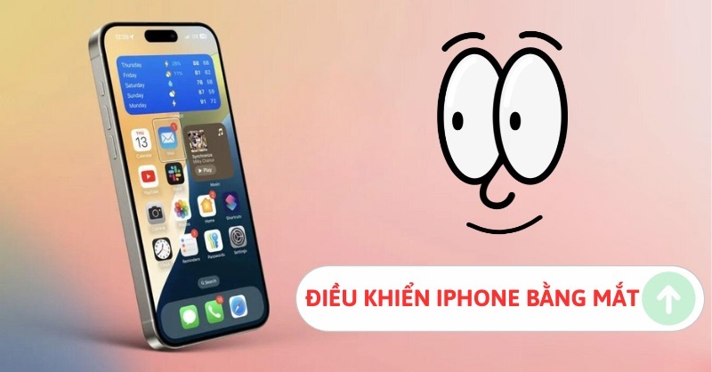 Tính Năng Điều Khiển iPhone Bằng Mắt Là Gì?