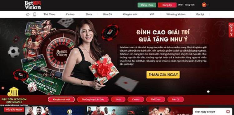 Giới thiệu nhà cái Betvision